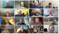 SMall image of Webex gallery from April 2022 meeting
